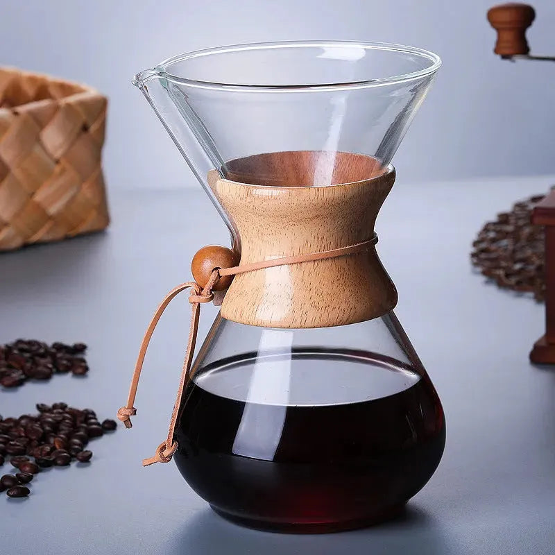 High temperature glass hand coffee pot sharing pot - Bellarte Enchanté High temperature glass hand coffee pot sharing pot